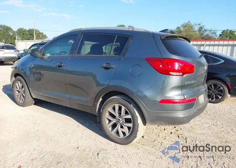 2014 Kia Sportage Lx z USA, uszkodzony, nr VIN KNDPB3AC6E7550224